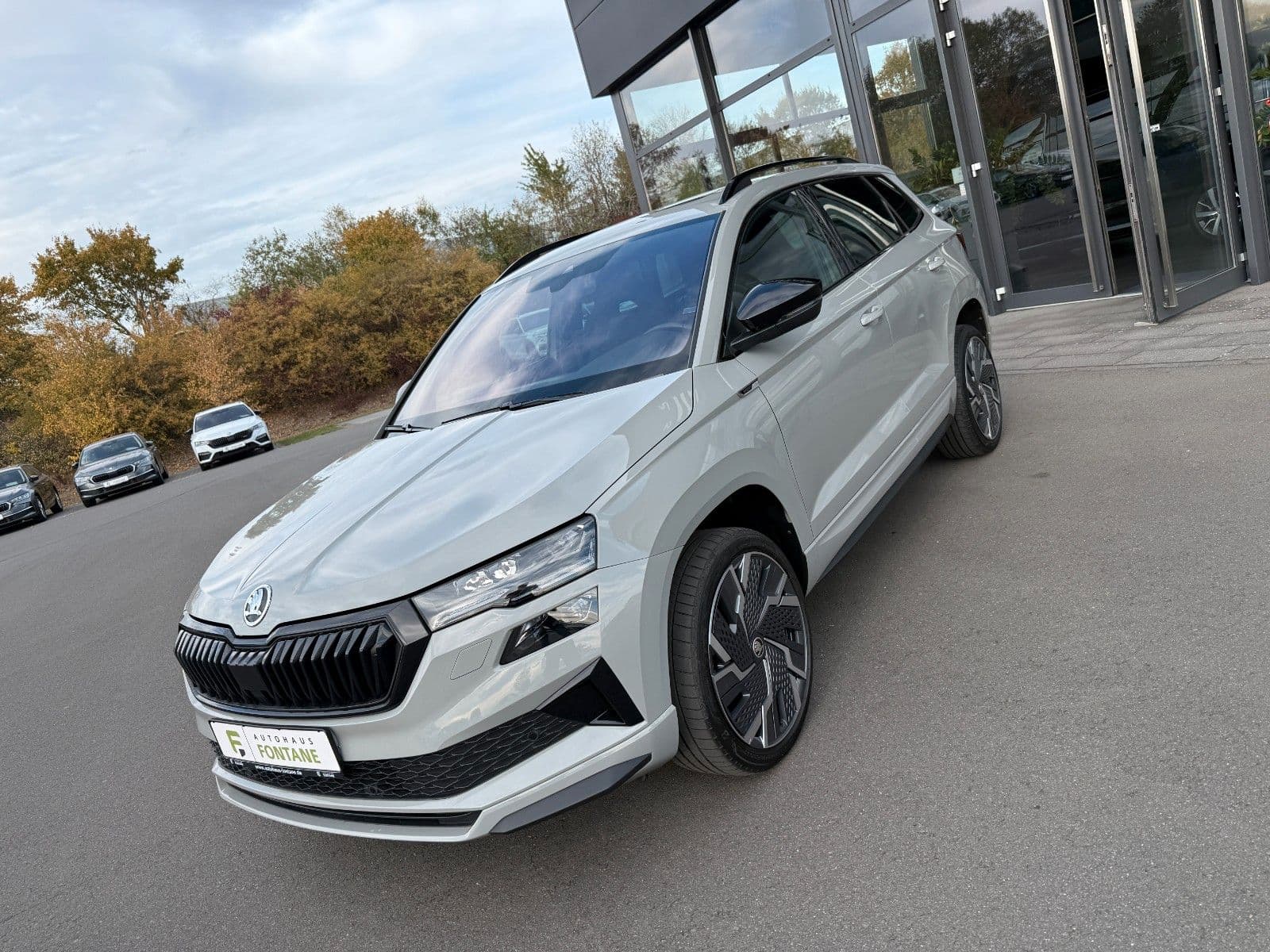SKODA Karoq 1,5TSi DSG Sportline Pano 19"Matrix Key AC – Ansicht 1