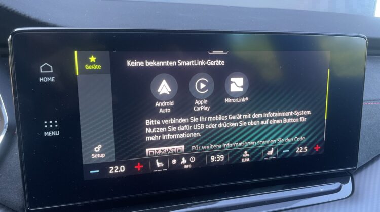 Octavia Combi 2,0TSi RS 6-Gang Matrix Navi Key