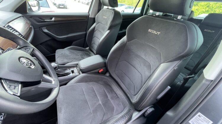 Kodiaq Scout 2,0TDi 4×4 19″Alcantara AHK WSShz