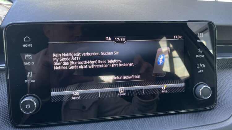 Fabia 1,0 Schalter Virtual Klima PDC LED Carplay