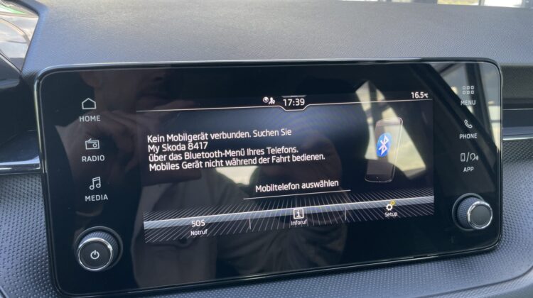 Fabia 1,0 Schalter Virtual Klima PDC LED Carplay