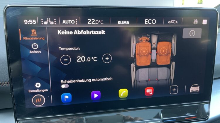 Born 150kW Pano Dinamica Wärme Massage ACC 19″