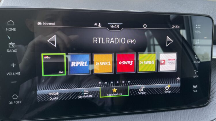 Fabia DSG Selection Navi Key Kamera Matrix