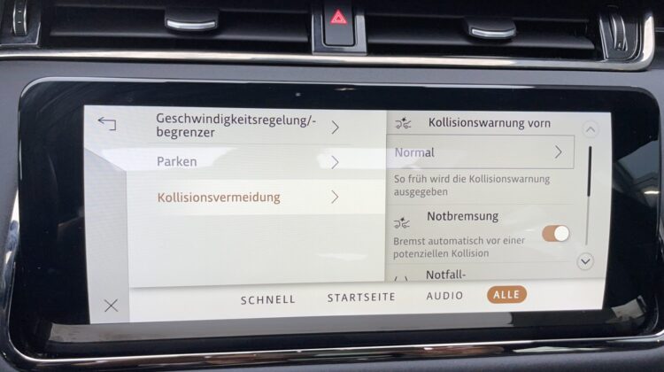 Range Rover Evoque R-Dynamic Leder AHK Apple