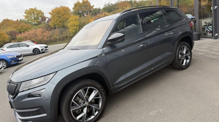 Kodiaq 2.0 TDI Sportline 4×4 Pano AHK 360° LED