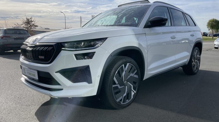 Kodiaq 2,0TSi RS 4×4 7-Sitze Pano 360° Leder DCC