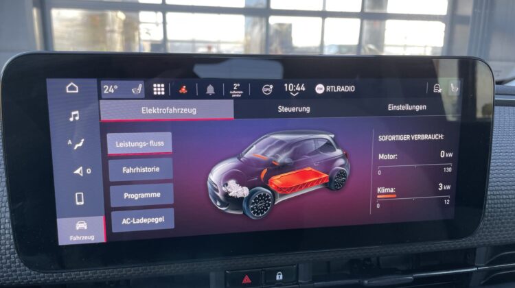 500e 3+1 La Prima Glasdach Leder Key Navi