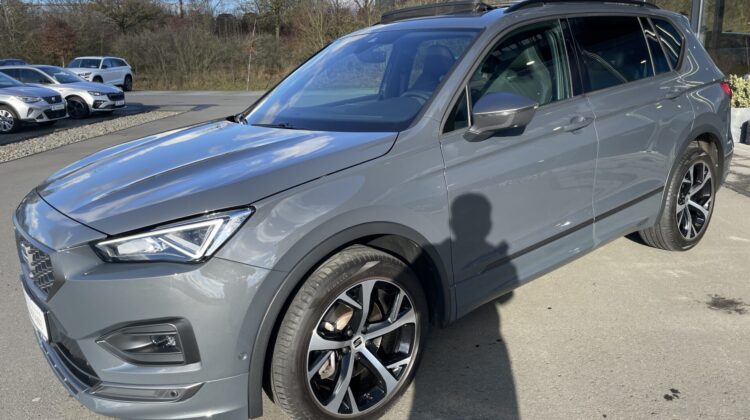 Tarraco 2,0TSi FR 4Drive Pano 360°Alcantara 19″ Alu