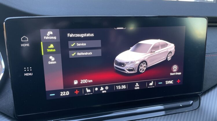 Octavia 2,0TSi Limousine RS 19″Alcantara Massage