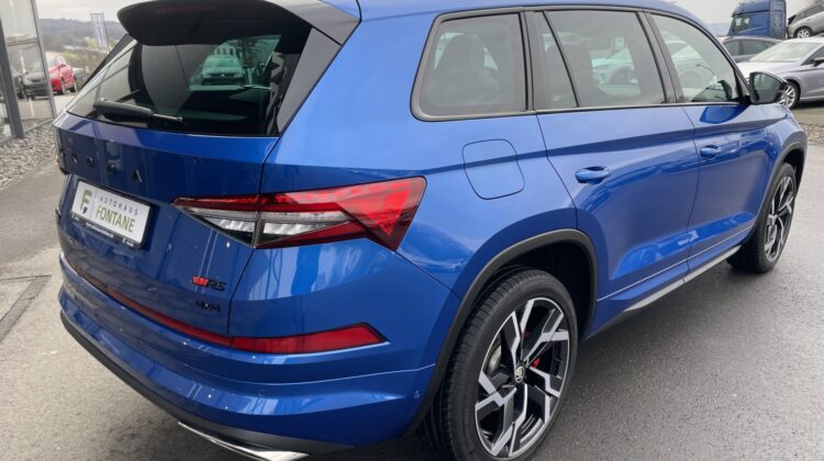 Kodiaq 2,0TSi RS 4×4 AHK Pano Canton Standhz DCC