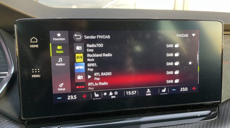 Octavia Combi 2,0TSi RS Canton AHK DCC Head-Up