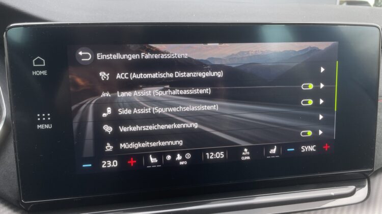 Octavia Combi 2,0TSi RS 19″Leder AHK Canton HUD