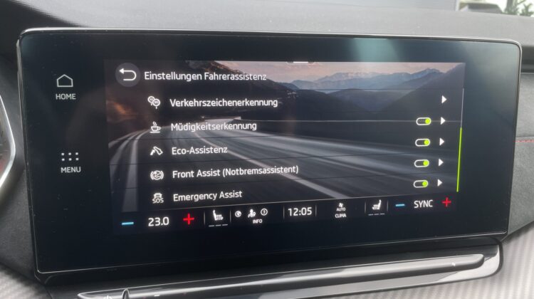 Octavia Combi 2,0TSi RS 19″Leder AHK Canton HUD