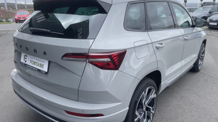 Karoq 1,5TSi DSG Sportline AHK Key Kam el.Heckkl