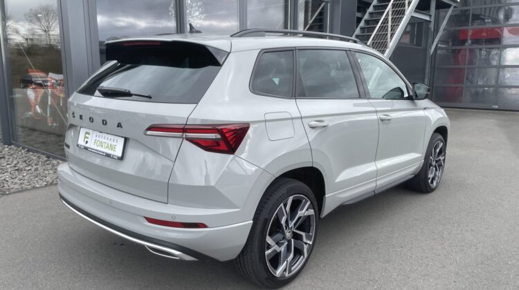 Karoq 1,5TSi DSG Sportline AHK Key Kam el.Heckkl