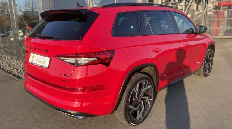 Kodiaq 2,0 TSi RS 4×4 Pano Columbus 360° LED