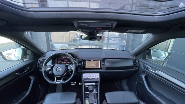 Kodiaq RS 4×4 Vollleder AHK Standhz Pano 360°DCC