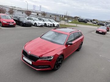 Superb 2.0TSI Sportline 4×4 Pano 19″ AHK Canton