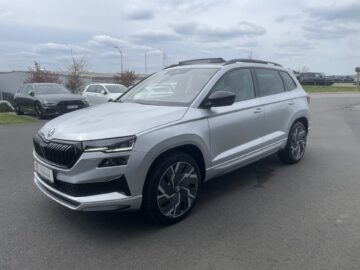 Karoq 2,0TSi Sportline 4×4 Pano AHK19″ Kam Leder