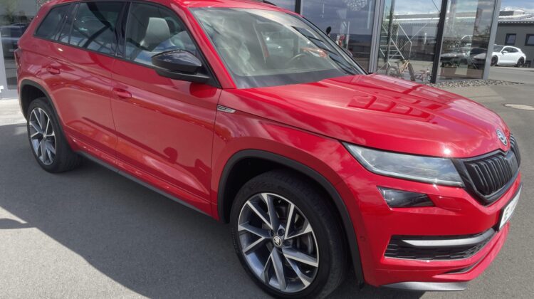 Kodiaq 2,0TDi Sportline 4×4 20″ Pano 360° Memory