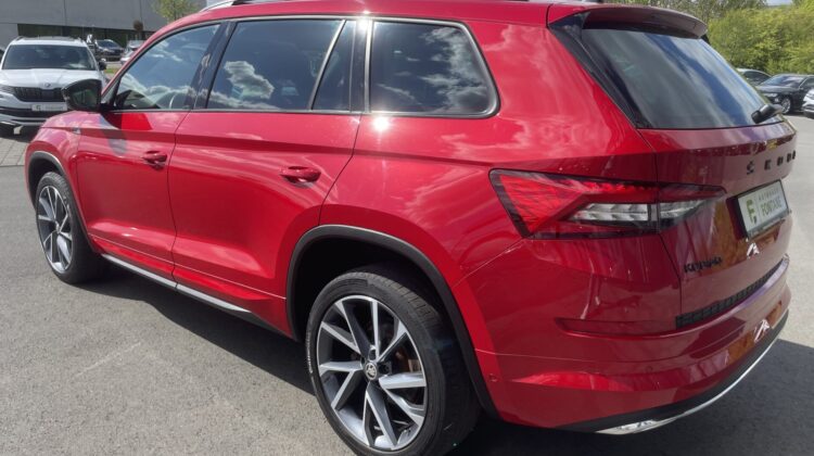 Kodiaq 2,0TDi Sportline 4×4 20″ Pano 360° Memory