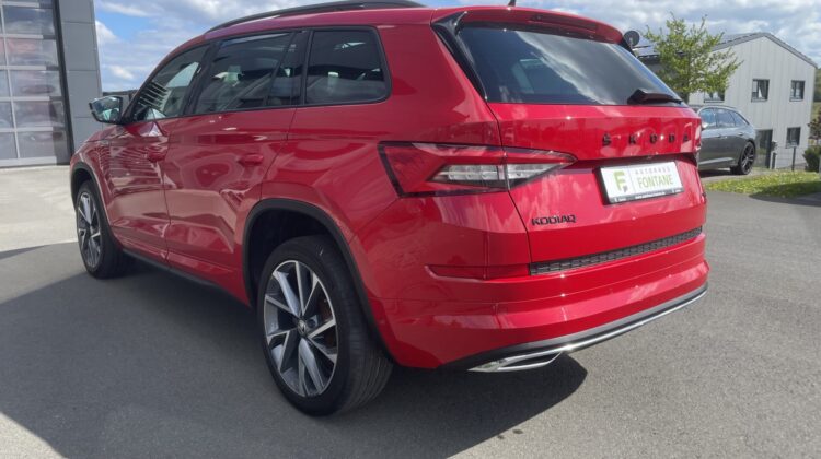 Kodiaq 2,0TDi Sportline 4×4 20″ Pano 360° Memory