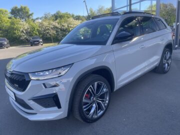 Kodiaq 2,0TSi RS 4×4 Pano AHK 360°Canton Leder