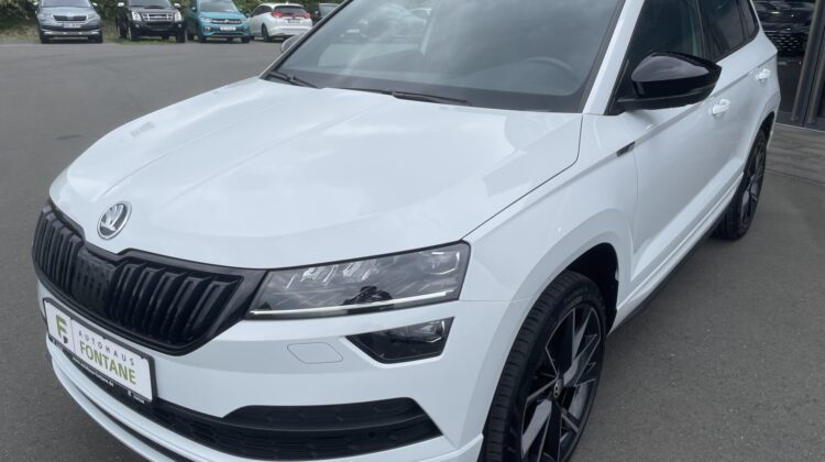 Karoq 2,0TSi Sportline 4×4 19″ AHK 360° Keyless