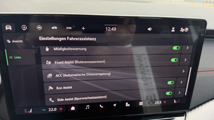 Octavia Kombi 2.0TSI RS 19″ Virtual Facelift ACC